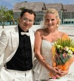 Андре Тан и жена