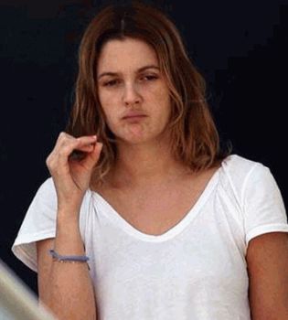 Дрю Берримор ноу мейкап