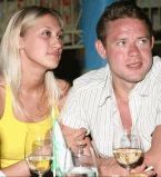 Павел Буре с женой