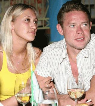 Павел Буре с женой