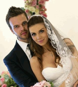 Анна Седокова с мужем