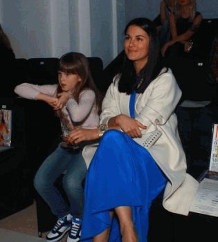 Маша Ефросинина с дочерью