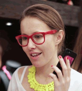 Ксения Собчак без макияжа