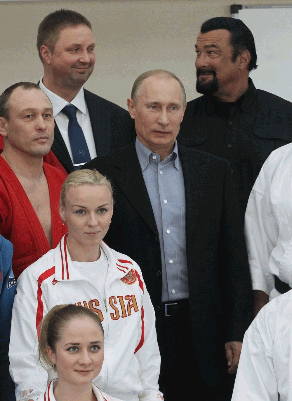 Путин и Стивен Сигал