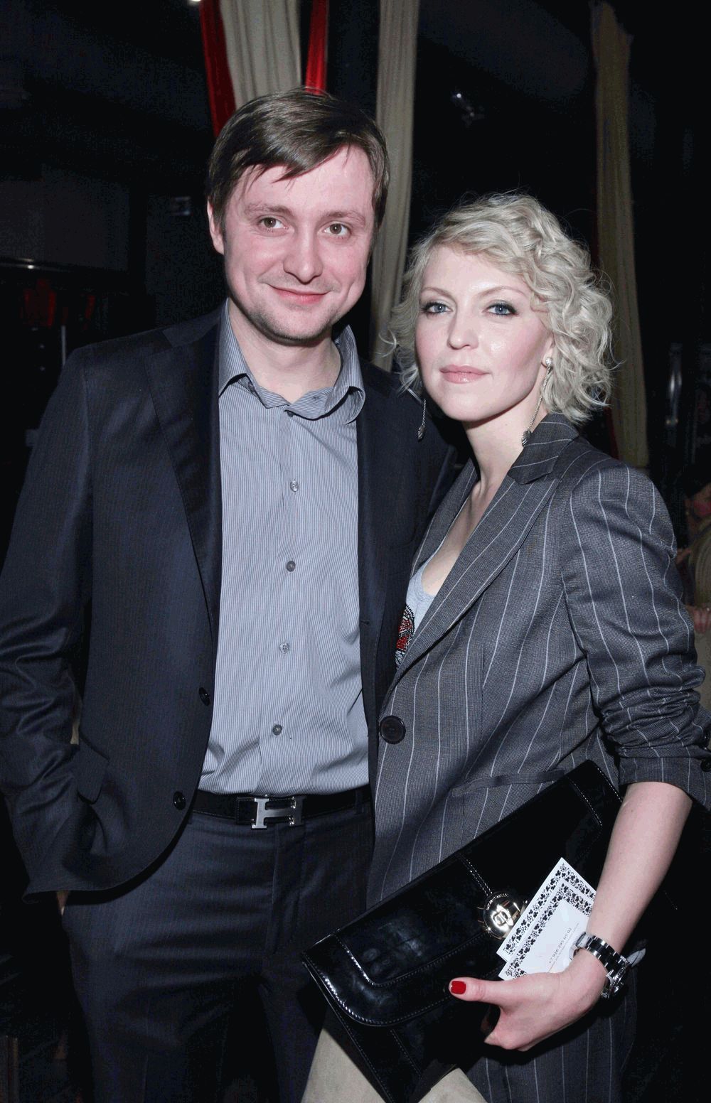 Артем Михалков с женой