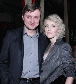 Артем Михалков с женой