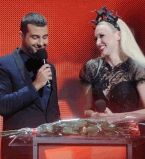 Иван Ургант и Оля Полякова