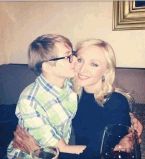 Кристина Орбакайте и Дени поцелуй