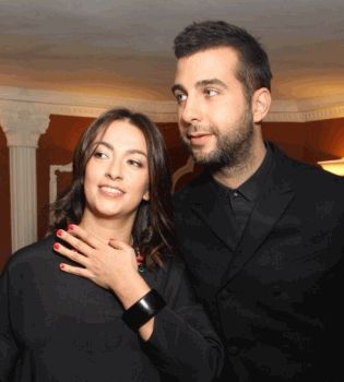 Иван Ургант с женой