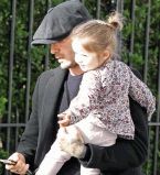 Дэвид Бекхэм и Харпер Севен