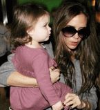 Виктория Бекхэм и Харпер Севен