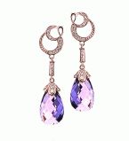 Даймонд длинніе серьги