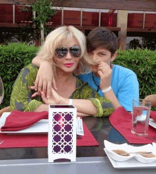 Ирина Билык с сыном