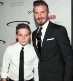 Дэвид Бекхэм и Бруклин