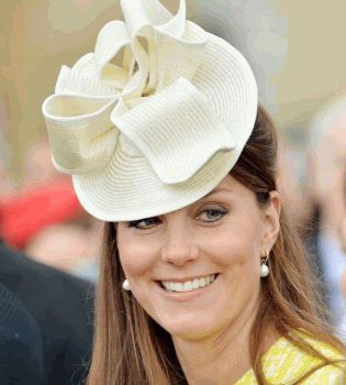 Кейт Миддлтон в желтом