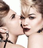 Рита Ора и Кара Делевинь