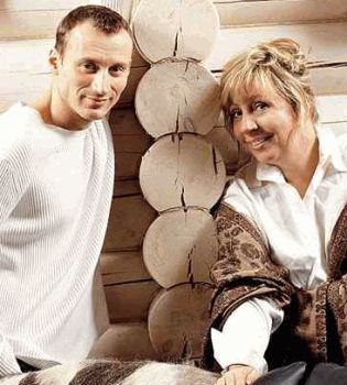 Марина Голуб и муж