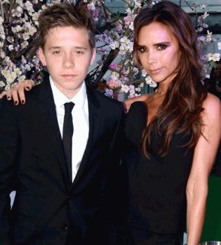 Виктория Бекхэм и Бруклин