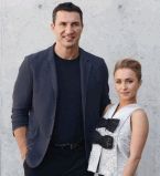 Хайден Панеттьери и Владимир Кличко