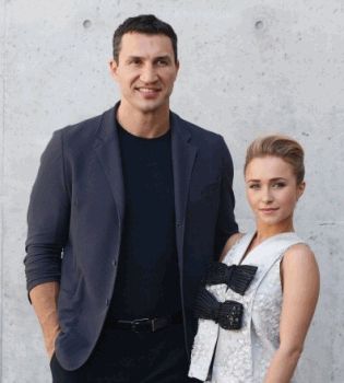 Хайден Панеттьери и Владимир Кличко