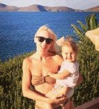 Кристина Орбакайте с дочерью