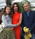 Игорь Крутой с женой и дочкой