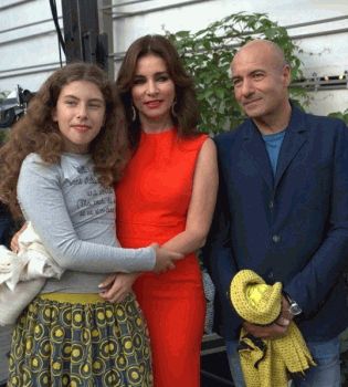 Игорь Крутой с женой и дочкой