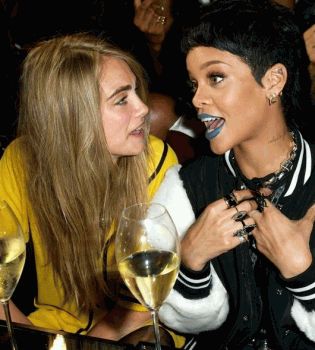 Рианна и Кара Делевинь