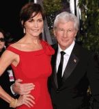 Ричард Гир с женой