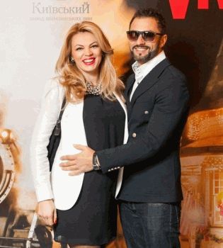 Андрей Кише с женой