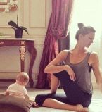 Жизель Бундхен с дочкой фото