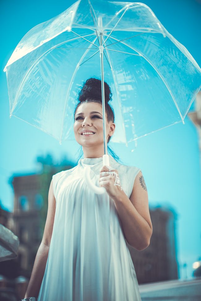 Елка на съемках клипа &laquo;Нарисуй мне небо&raquo;