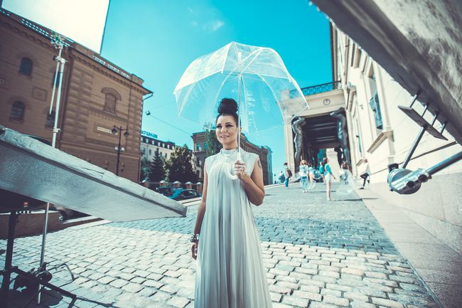 Елка на съемках клипа &laquo;Нарисуй мне небо&raquo;