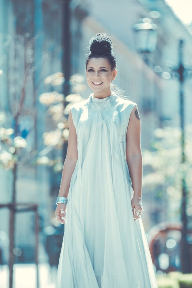 Елка на съемках клипа &laquo;Нарисуй мне небо&raquo;