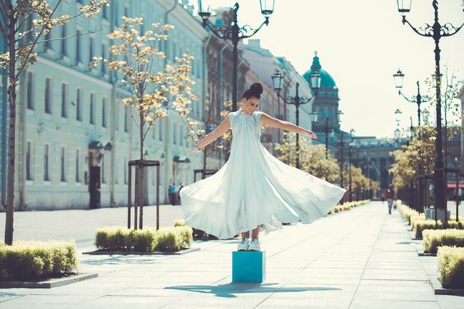 Елка на съемках клипа &laquo;Нарисуй мне небо&raquo;