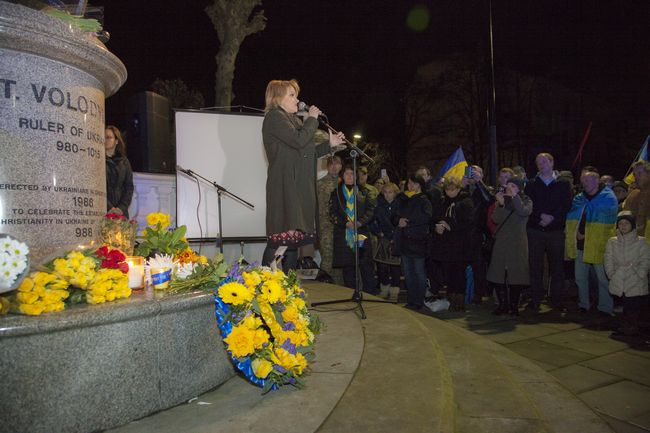Мария Бурмака побывала в Лондоне и собрала 10 000 фунтов для украинских военных
