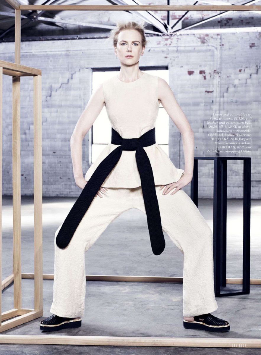 Николь Кидман демонстрирует красоту на страницах глянца