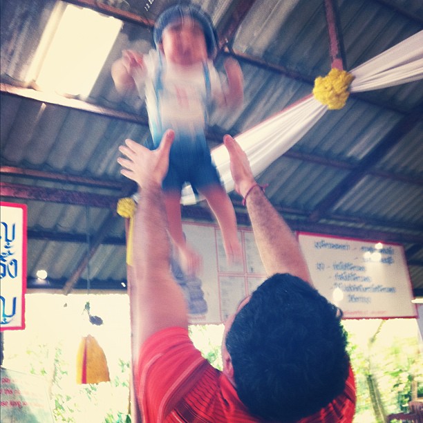 Анфиса Чехова с сыном