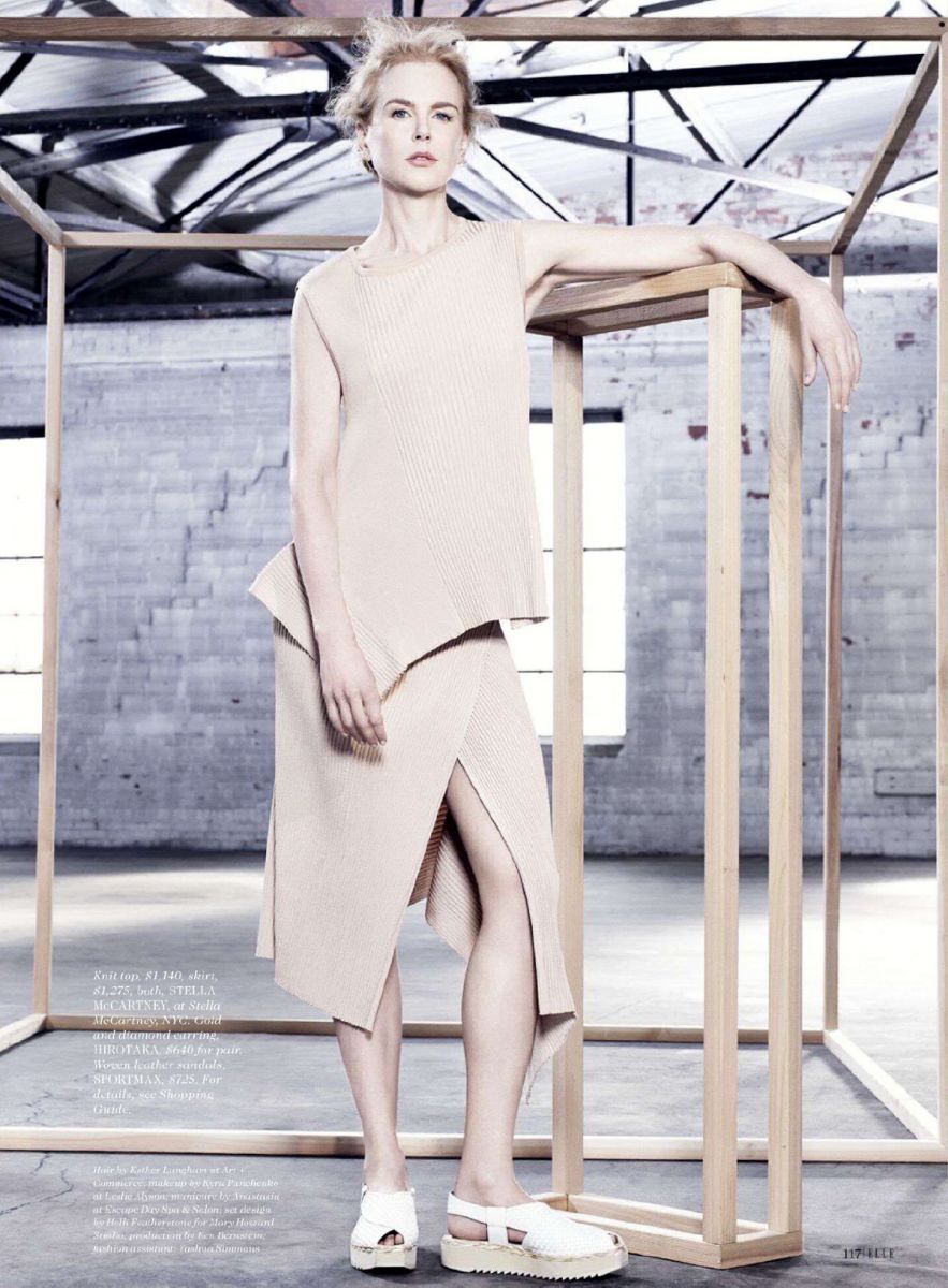 Николь Кидман демонстрирует красоту на страницах глянца