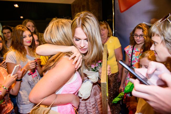 Ольга Фреймут провела фан-встречу