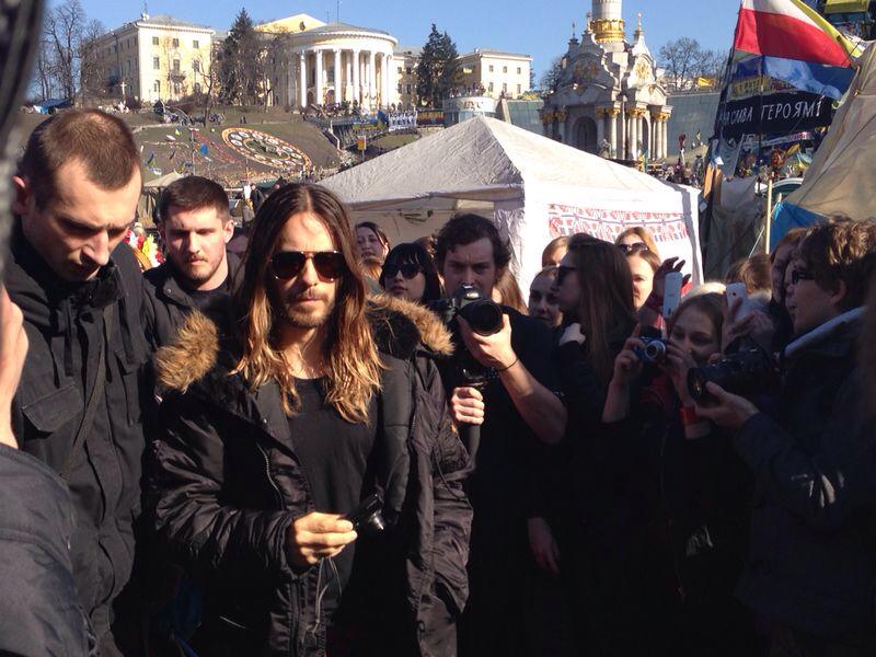 Джаред Лето фото Евромайдан