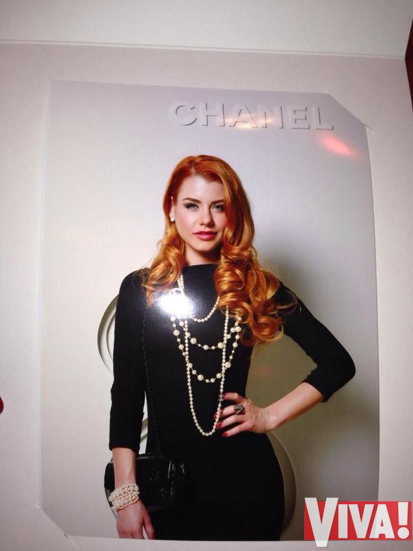 Юлия Лаута показ шанель chanel фото 2014