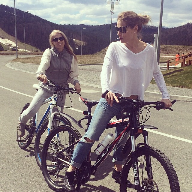 Ольга Фреймут и ее мама