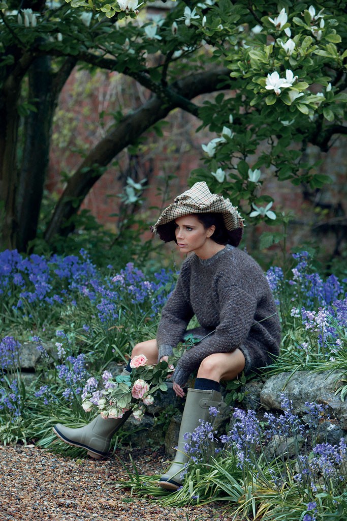 Виктория Бекхэм в новой фотосессии для Vogue