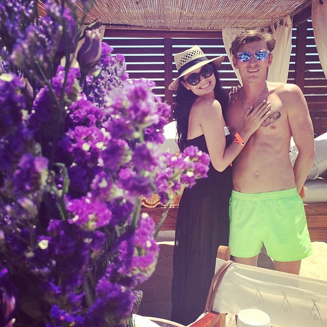 Павел Воли и его жена Ляйсан Утяшева