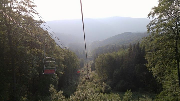 Соломия Витвицкая отдыхает с мужем в Карпатах