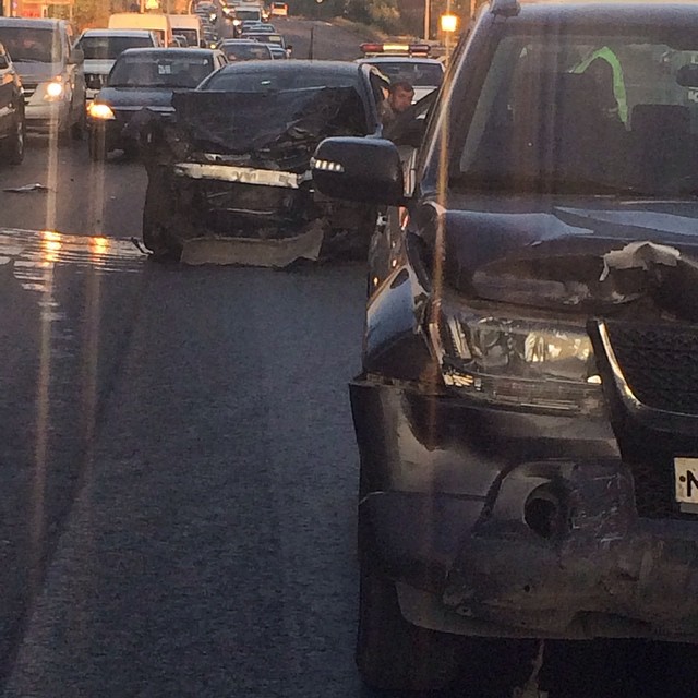 Анна Седокова попала в серьезную аварию