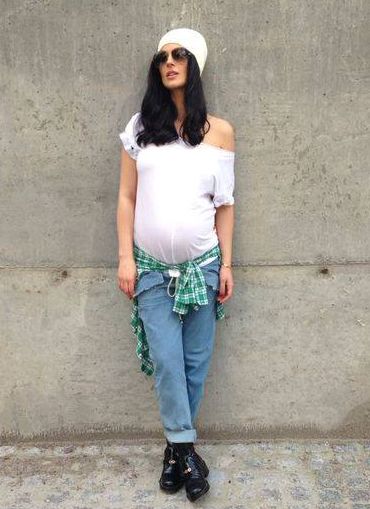 Маша Ефросинина беременная