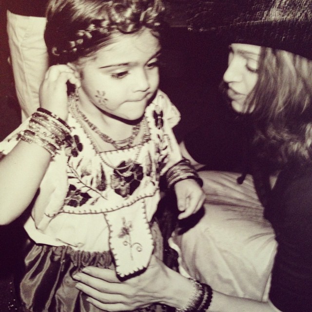 Мадонна поздравила свою дочь с днем рождения 