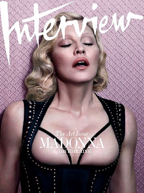 Мадонна снялась в сексуальной фотосессии